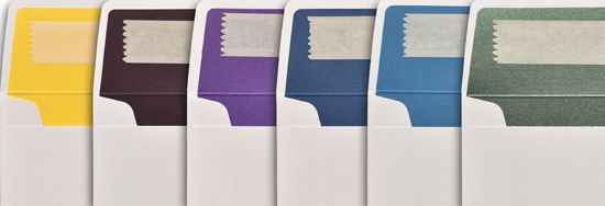 Colour Lined Envelopes