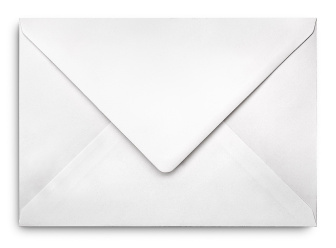 Envelopes for A4 paper folded twice